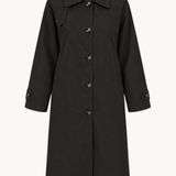 Klassisk Trenchcoat - Sort