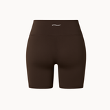 Active Wrap Shorts - Mørkebrun