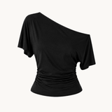 Clara Waisted Top - Sort