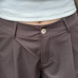 Bermuda Shorts - Mørkebrun