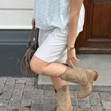 Cowboy Støvler - Beige