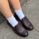 Buckle Loafers - Mørkebrun