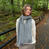 Klassisk Tørklæde - Grå