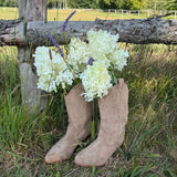 Cowboy Boots - Beige