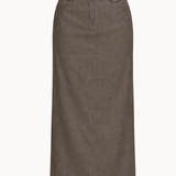 Sira Maxi Nederdel - Mørkebrun