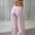 Active Straight Wrap Tights - Lyserød - ByStenholt.dk