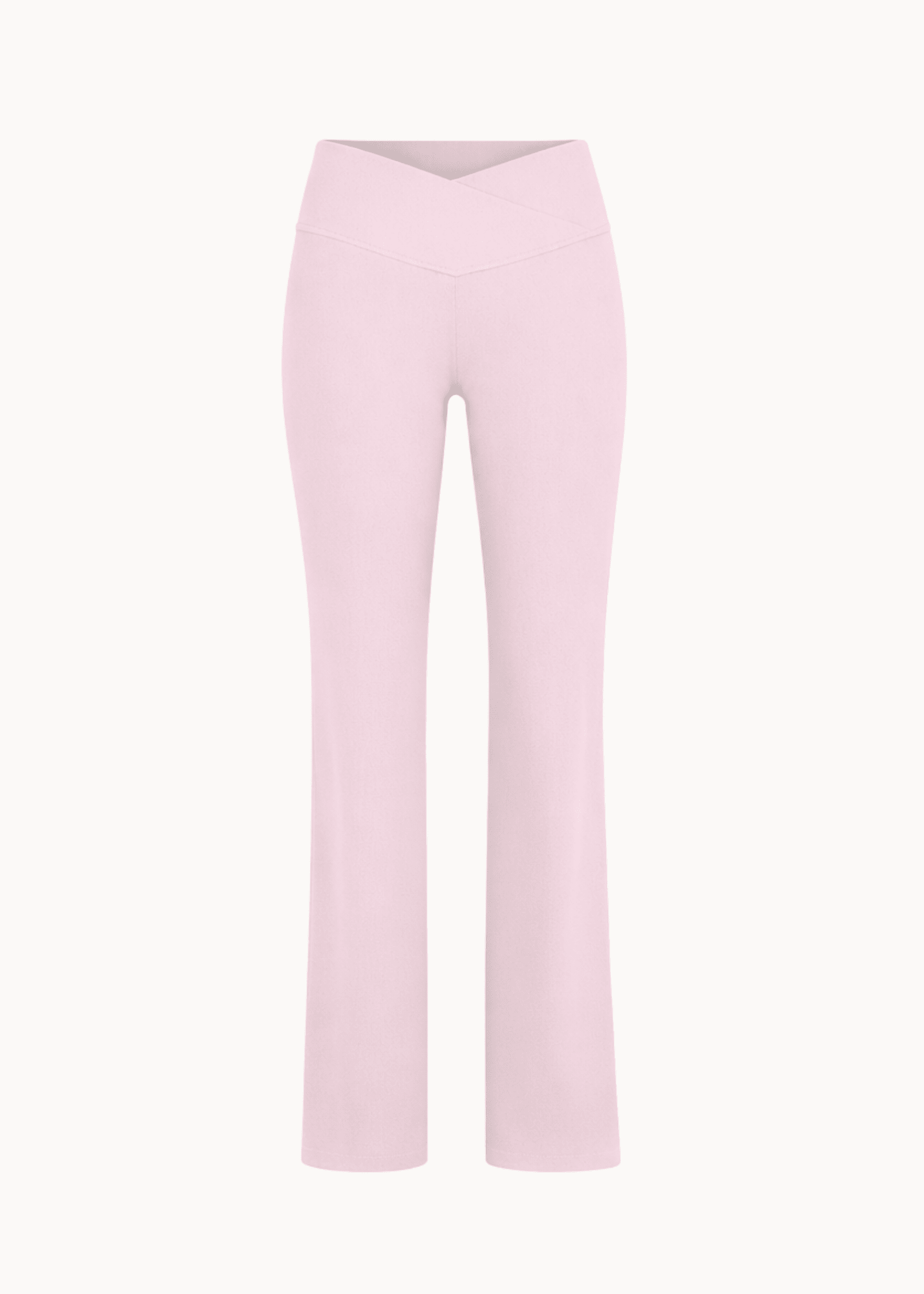 Active Straight Wrap Tights - Lyserød - ByStenholt.dk