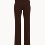 Active Straight Wrap Tights - Mørkebrun - ByStenholt.dk