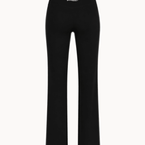 Active Straight Wrap Tights - Sort - ByStenholt.dk