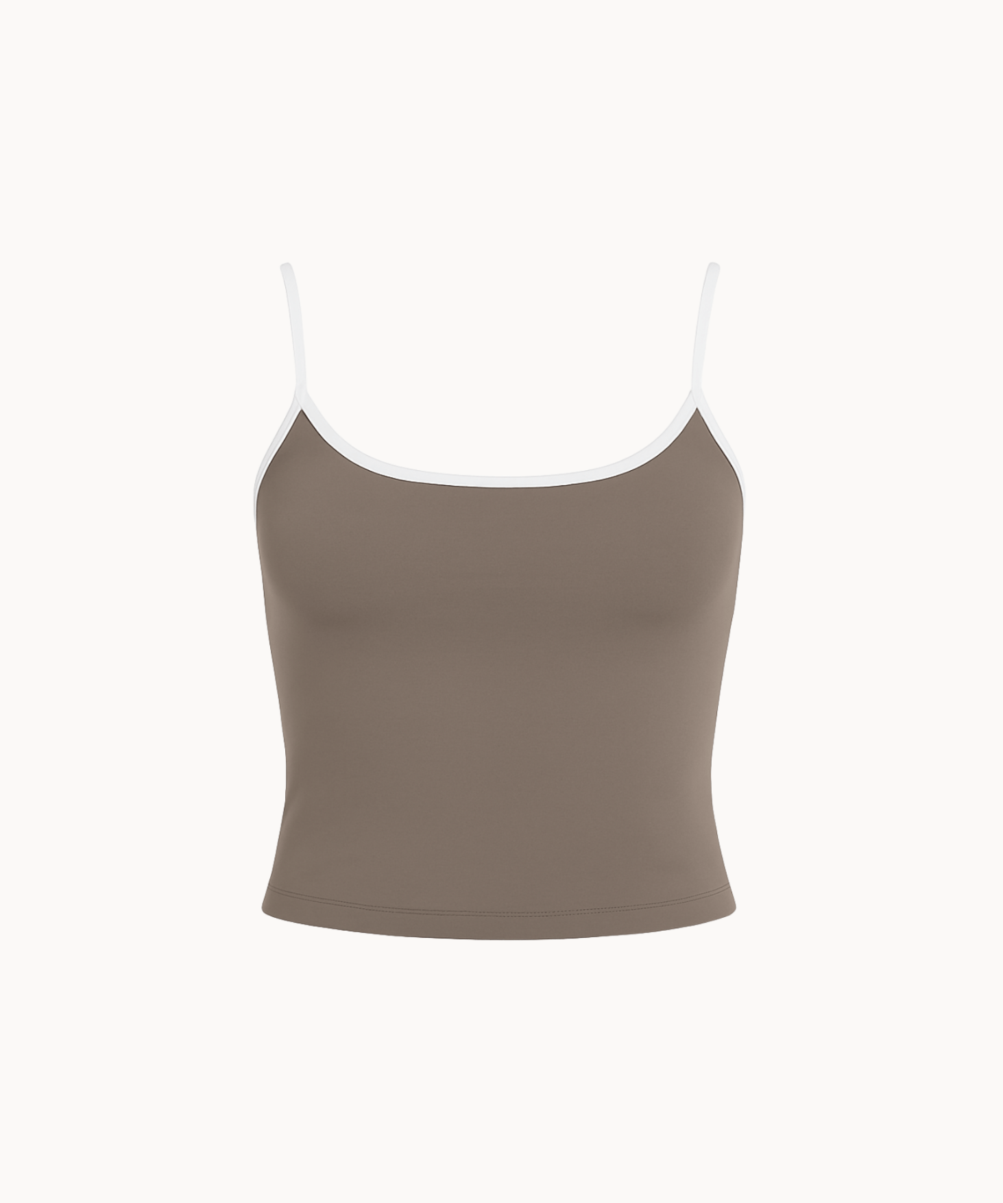 Active Strap Tanktop - Beige - ByStenholt.dk