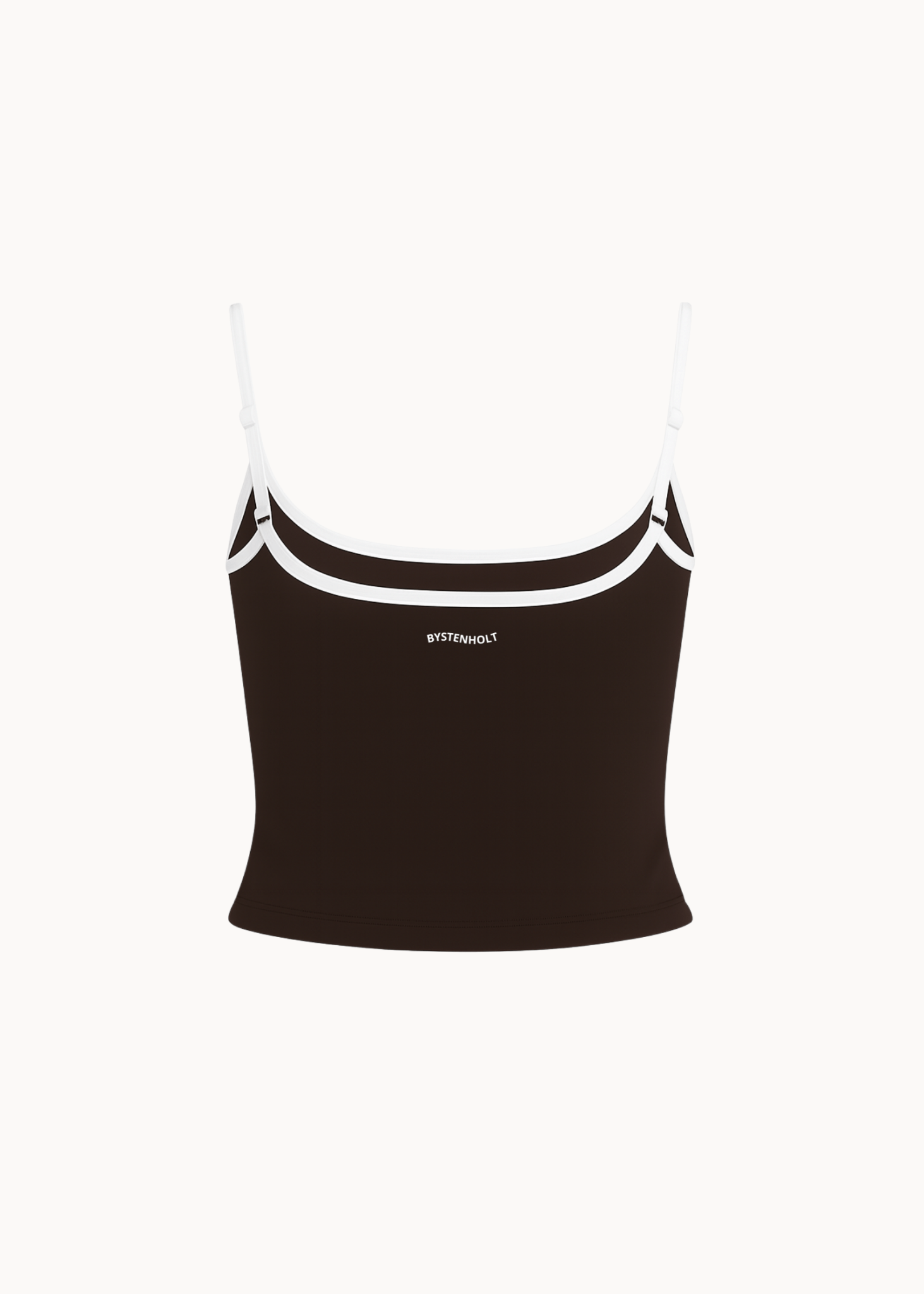 Active Strap Tanktop - Mørkebrun - ByStenholt.dk