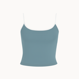 Active Strap Tanktop - Sage - ByStenholt.dk