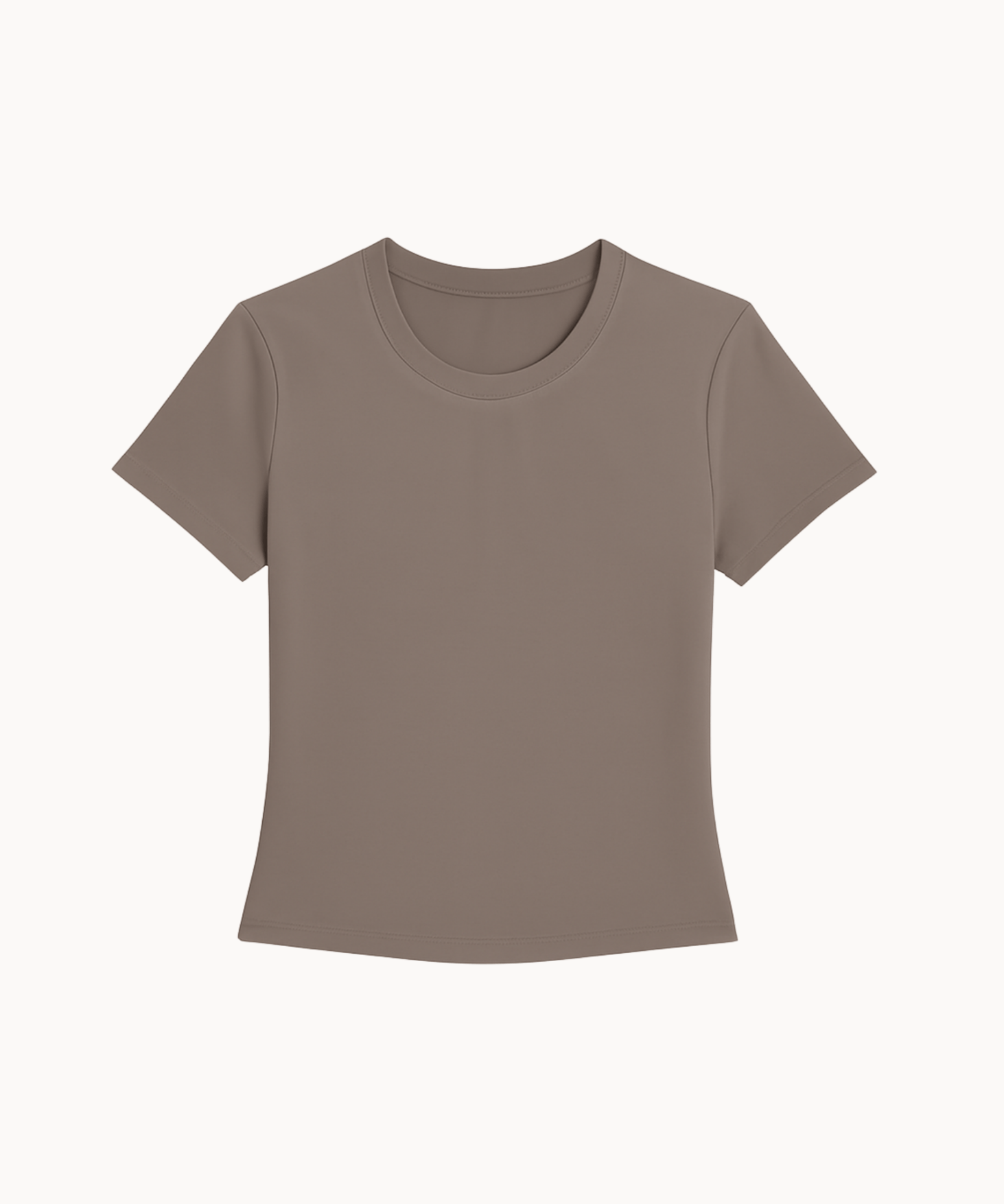 Active T-shirt - Beige - ByStenholt.dk