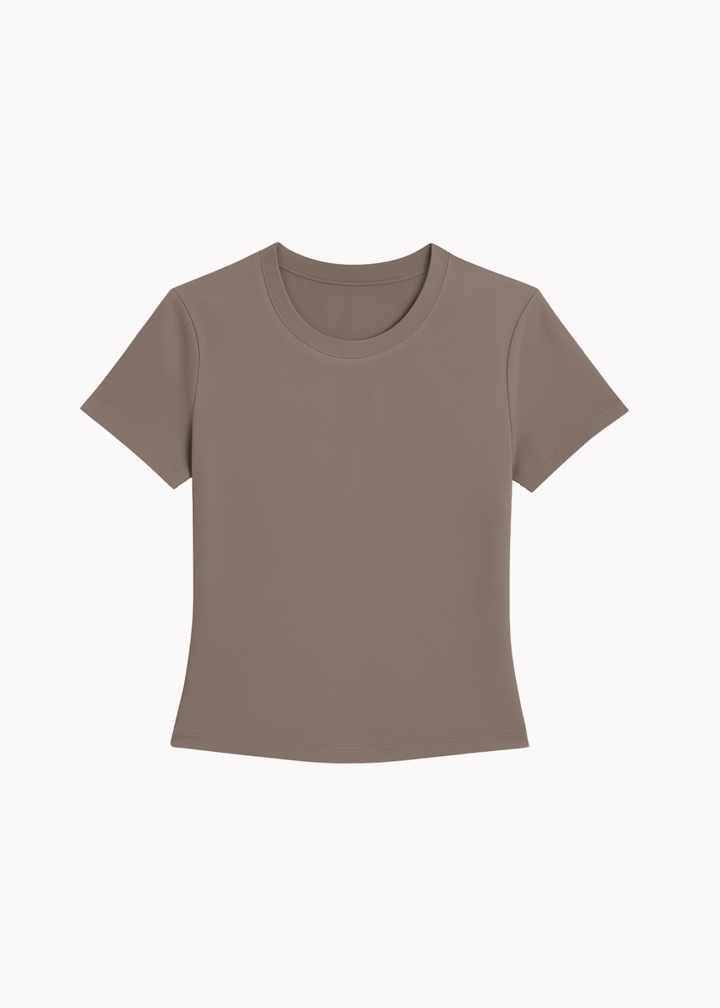 Active T-shirt - Beige - ByStenholt.dk