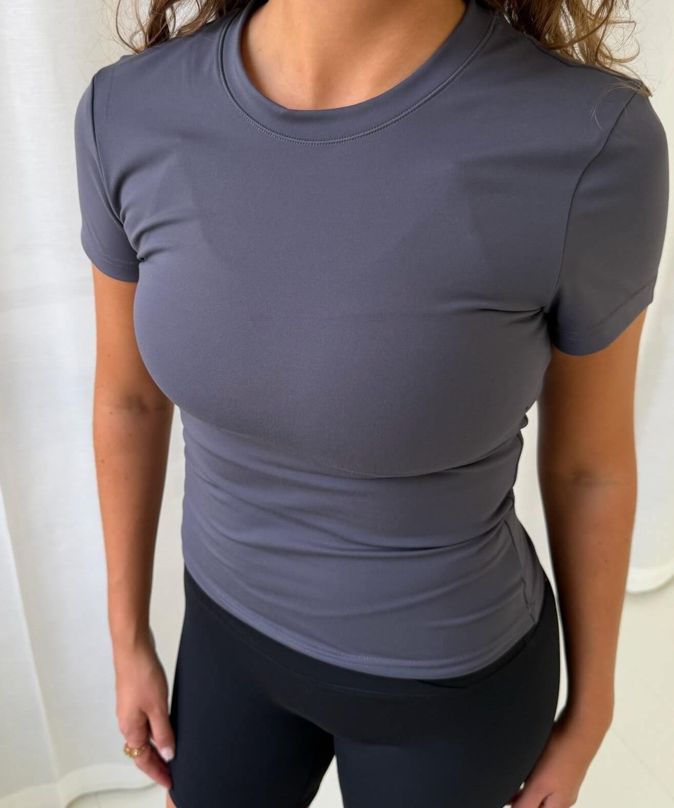 Active T-shirt - Grå - ByStenholt.dk