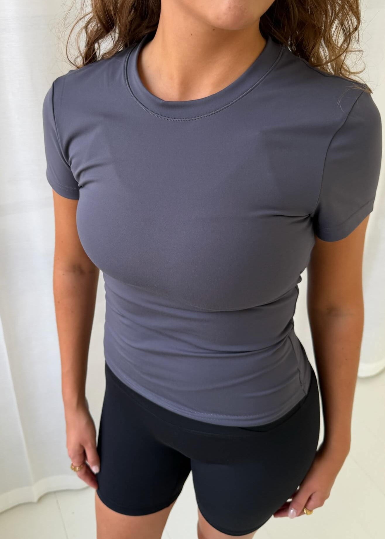 Active T-shirt - Grå - ByStenholt.dk