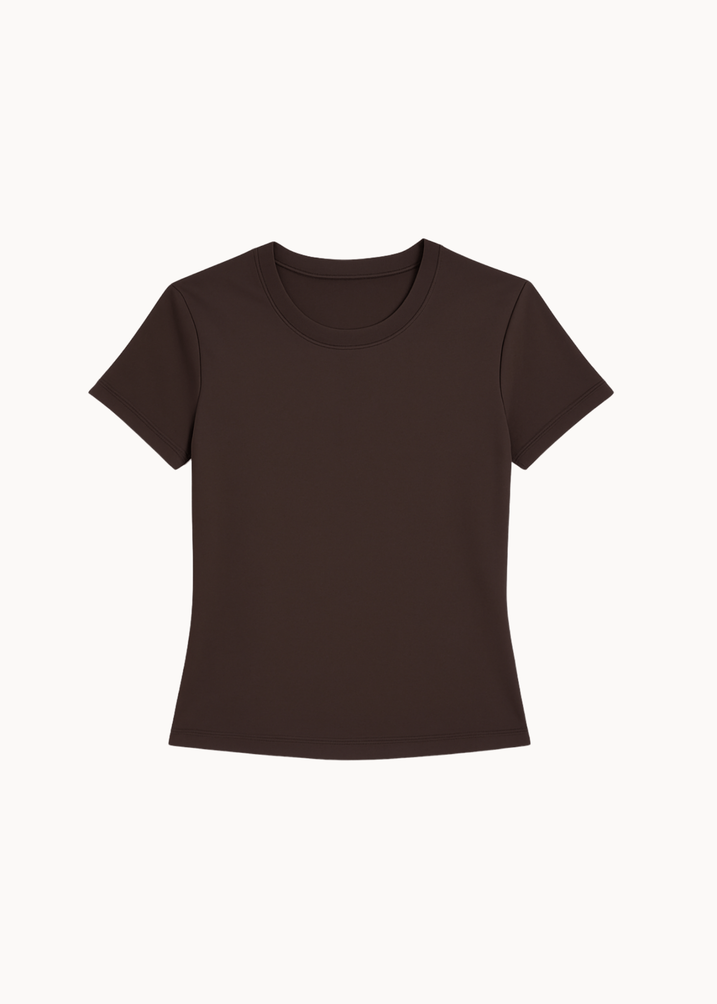 Active T-shirt - Mørkebrun - ByStenholt.dk