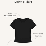 Active T-shirt - Sort - ByStenholt.dk