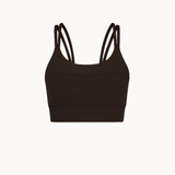 Active Top - Mørkebrun - ByStenholt.dk