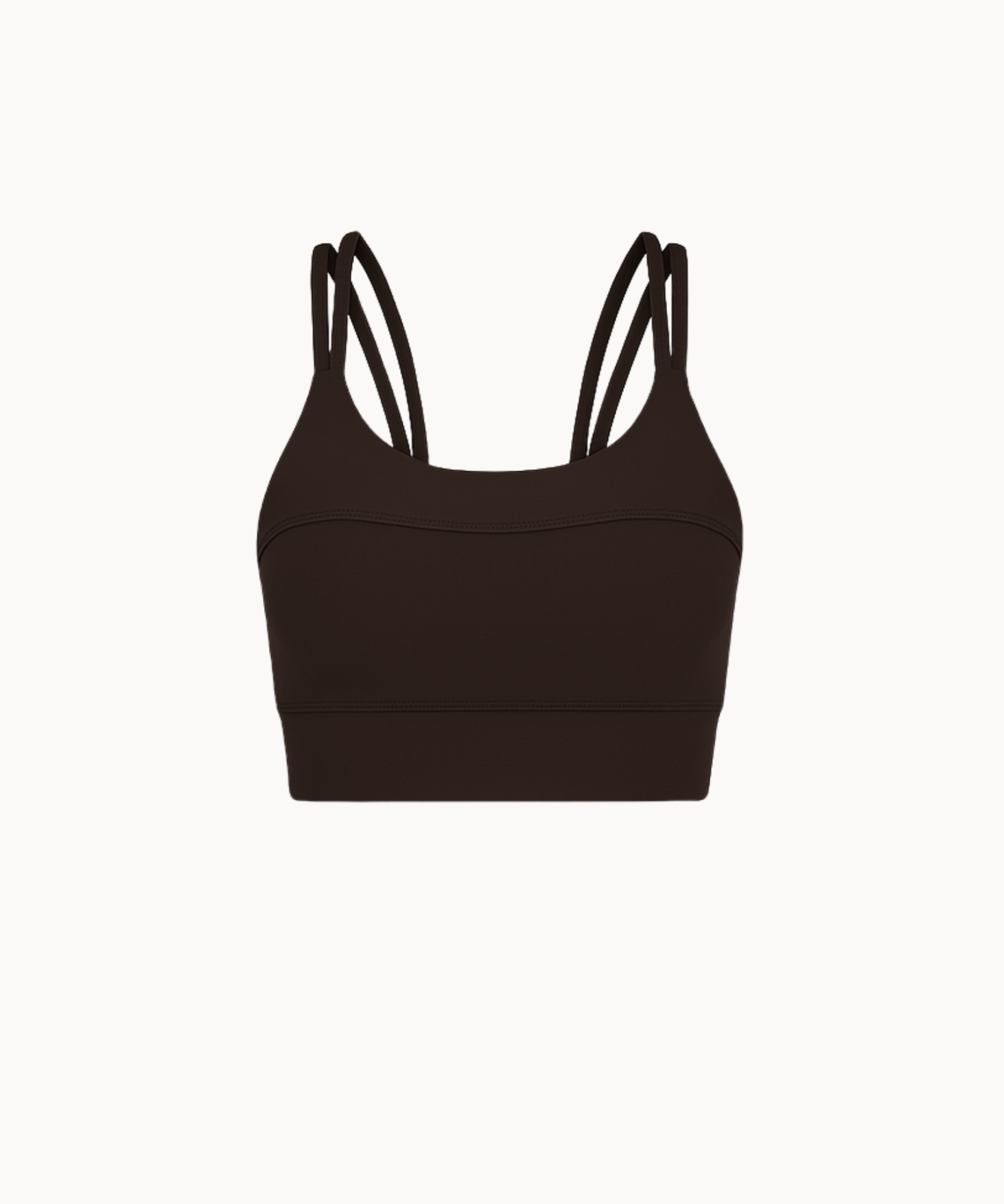 Active Top - Mørkebrun - ByStenholt.dk