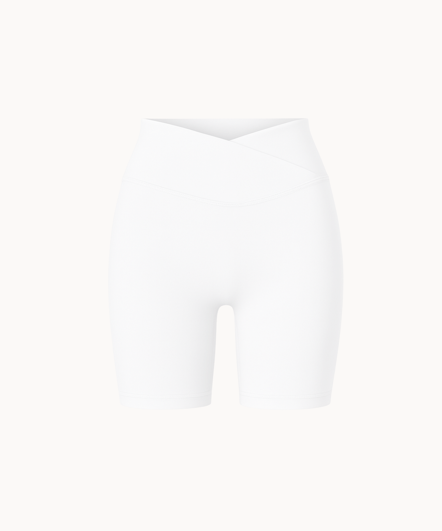 Active Wrap Shorts - Hvid - ByStenholt.dk