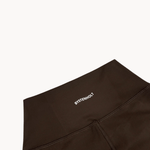 Active Wrap Shorts - Mørkebrun - ByStenholt.dk