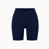 Active Wrap Shorts - Navy - ByStenholt.dk