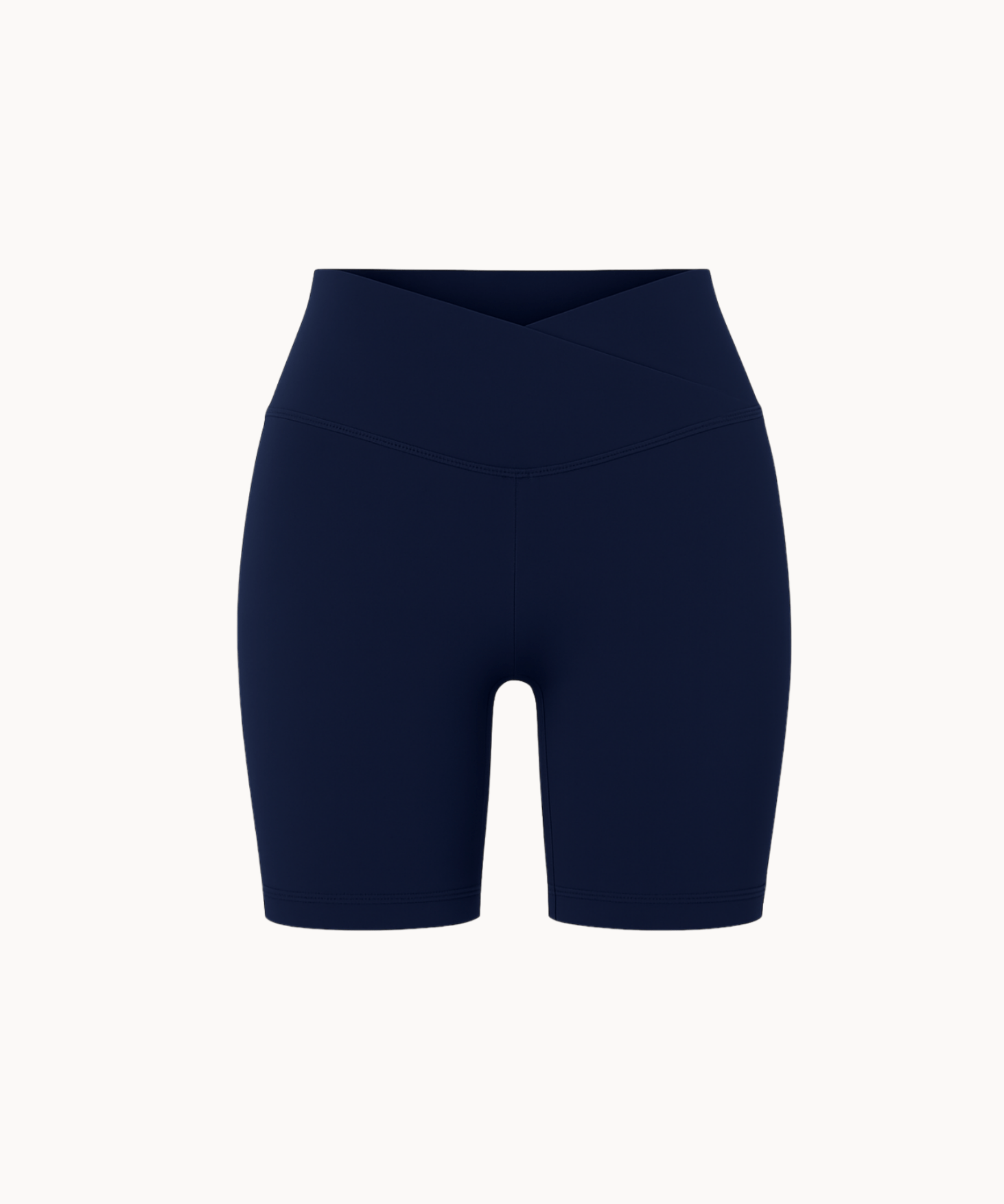 Active Wrap Shorts - Navy - ByStenholt.dk