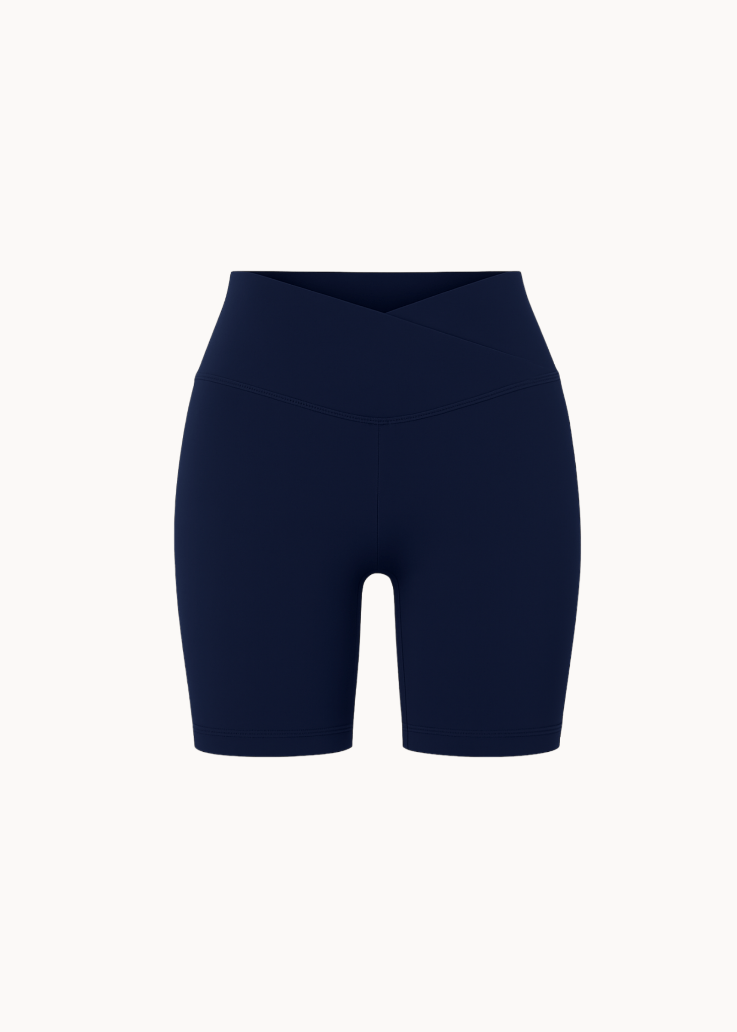 Active Wrap Shorts - Navy - ByStenholt.dk