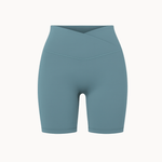 Active Wrap Shorts - Sage - ByStenholt.dk