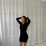 Active Wrap Shorts - Sort - ByStenholt.dk