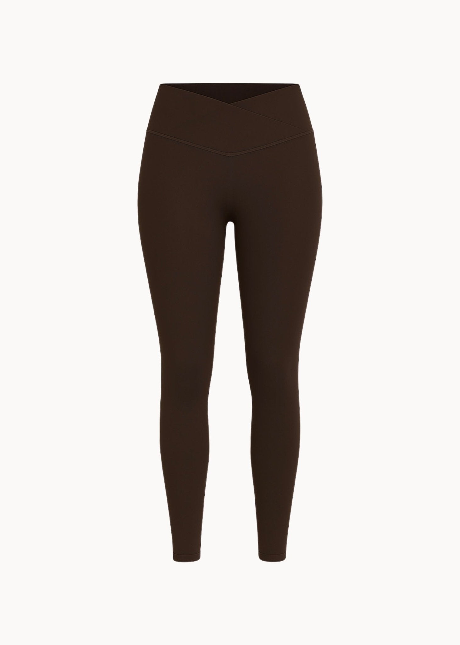 Active Wrap Tights - Mørkebrun - ByStenholt.dk