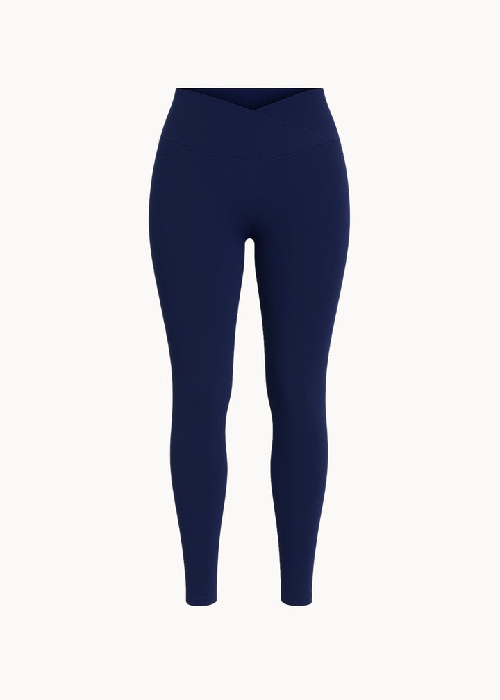 Active Wrap Tights - Navy - ByStenholt.dk