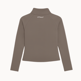 Active Zip Jakke - Beige - ByStenholt.dk