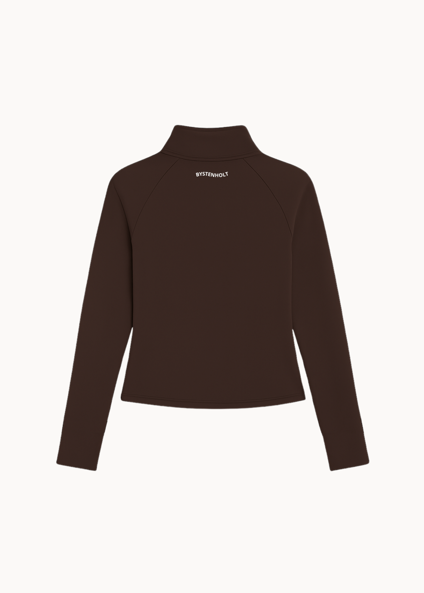 Active Zip Jakke - Mørkebrun - ByStenholt.dk