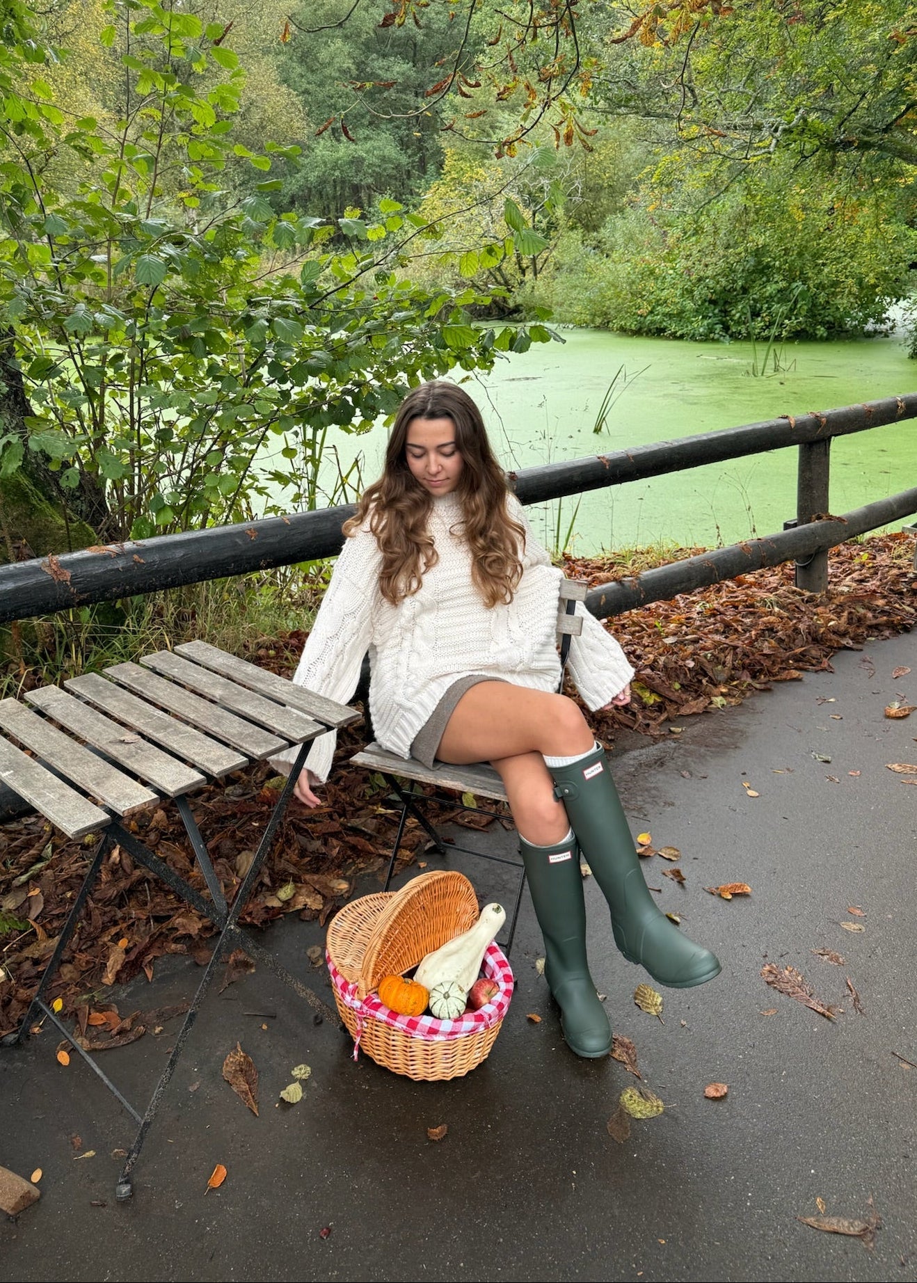 Alma Chunky Strik - Creme - ByStenholt.dk