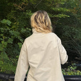 Alva Kort Trenchcoat - Beige - ByStenholt.dk