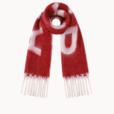 Amour Tørklæde - Rød - ByStenholt.dk