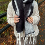 Amour Tørklæde - Sort - ByStenholt.dk