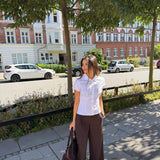 Anja Figursyet Skjorte - Hvid - ByStenholt.dk