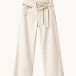 Audrey Low Waist Jeans - Hvid - ByStenholt.dk