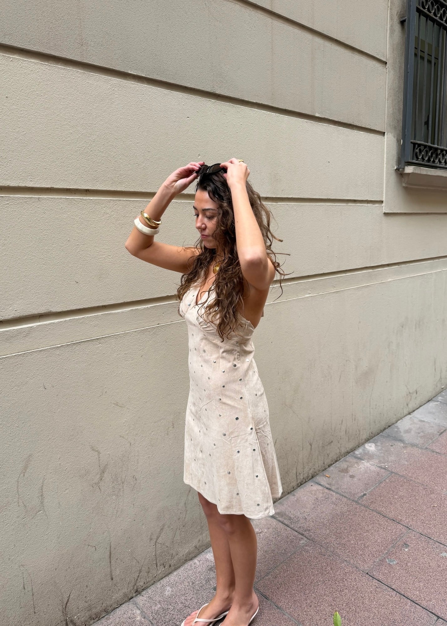 Aura Stud Kjole - ByStenholt.dk