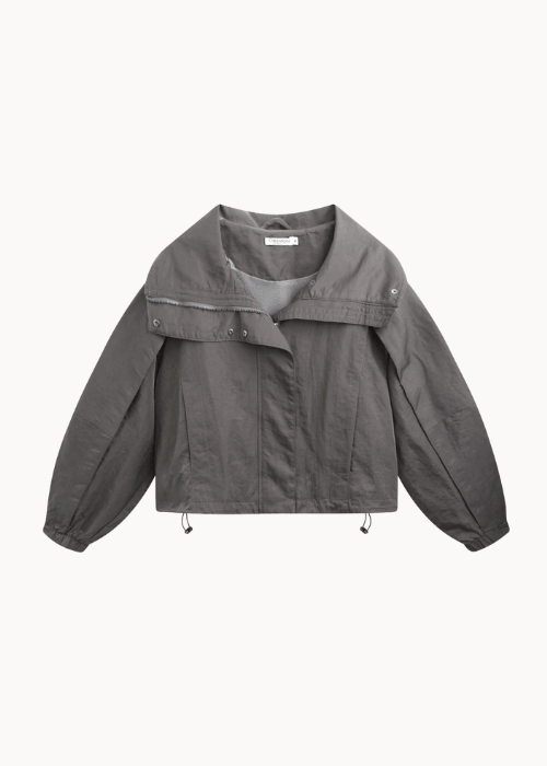 Ava Windbreaker - Grå - ByStenholt.dk