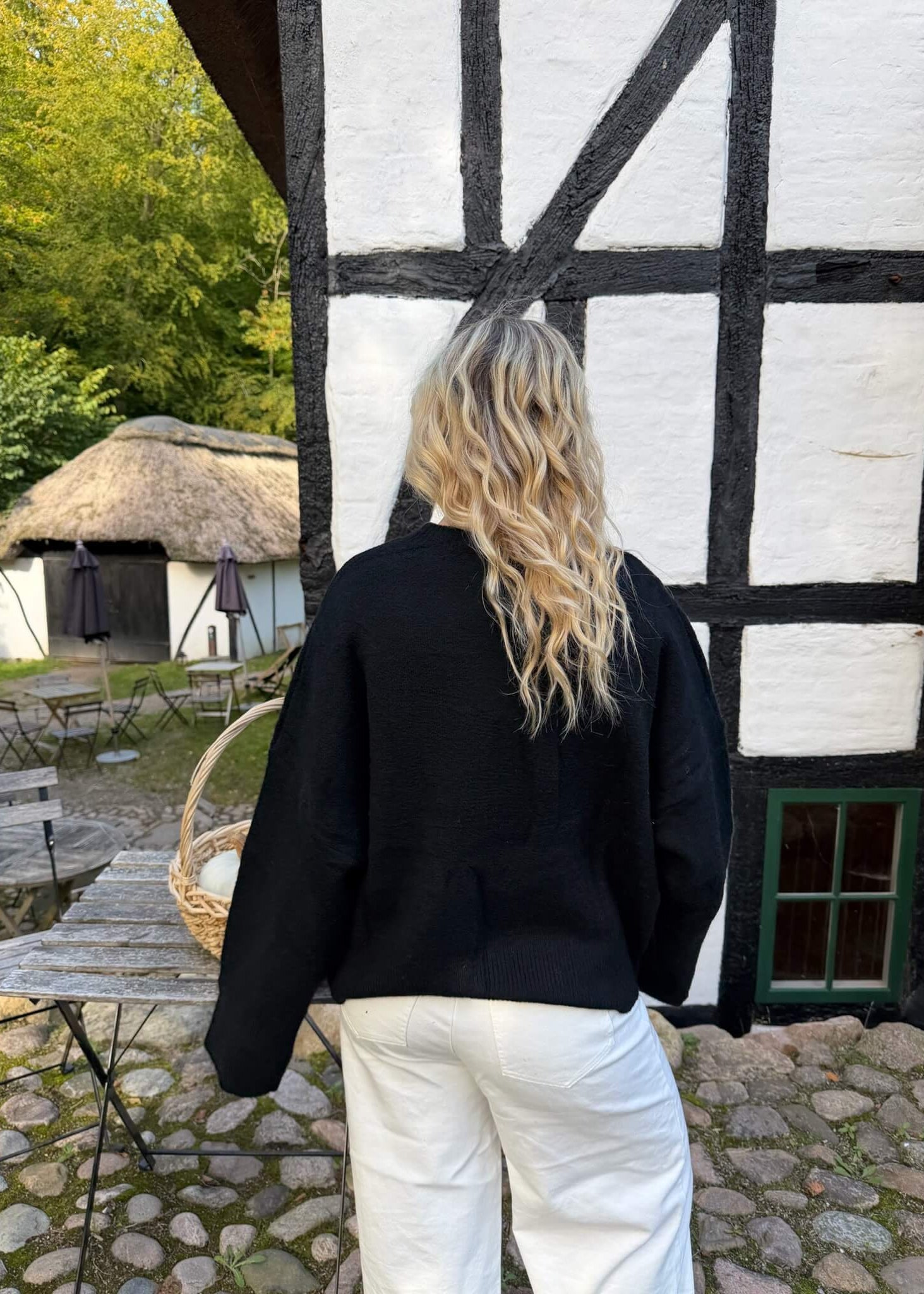 Bellie Strik - Sort - ByStenholt.dk