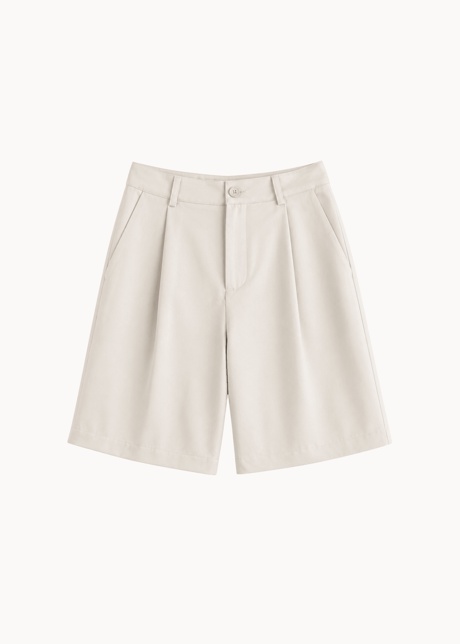 Bermuda Shorts - Creme - ByStenholt.dk
