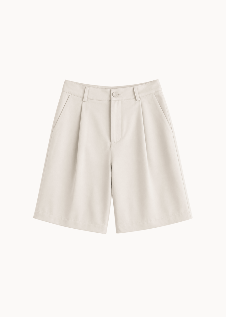 Bermuda Shorts - Creme - ByStenholt.dk