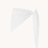 Blonde Tørklæde - Hvid - ByStenholt.dk