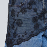 Blonde Tørklæde - Sort - ByStenholt.dk