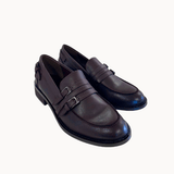 Buckle Loafers - Mørkebrun