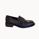 Buckle Loafers - Mørkebrun